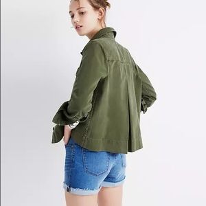 Madewell Cropped Army Jacket